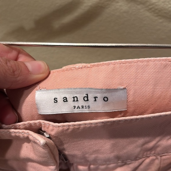 Sandro Blush Pink Trousers - Picture 5 of 8